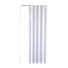 Puerta Plegable De Pvc Mm Color Marfil The Home Depot M Xico