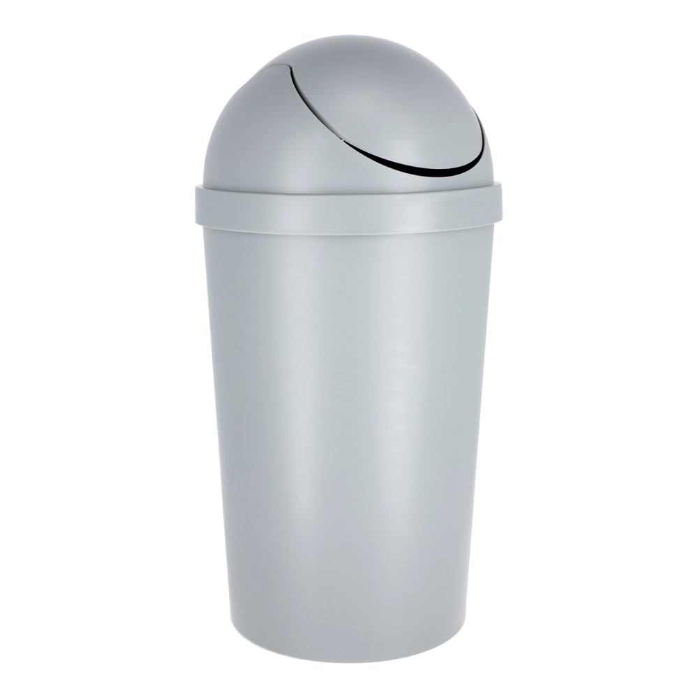 BOTE DE BASURA C TAPA DE BALANCIN 11 LTS HDX GRIS The Home Depot México