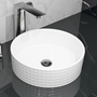 Lavabo Weismar Sobrecubierta Redondo White Pearl The Home Depot M Xico