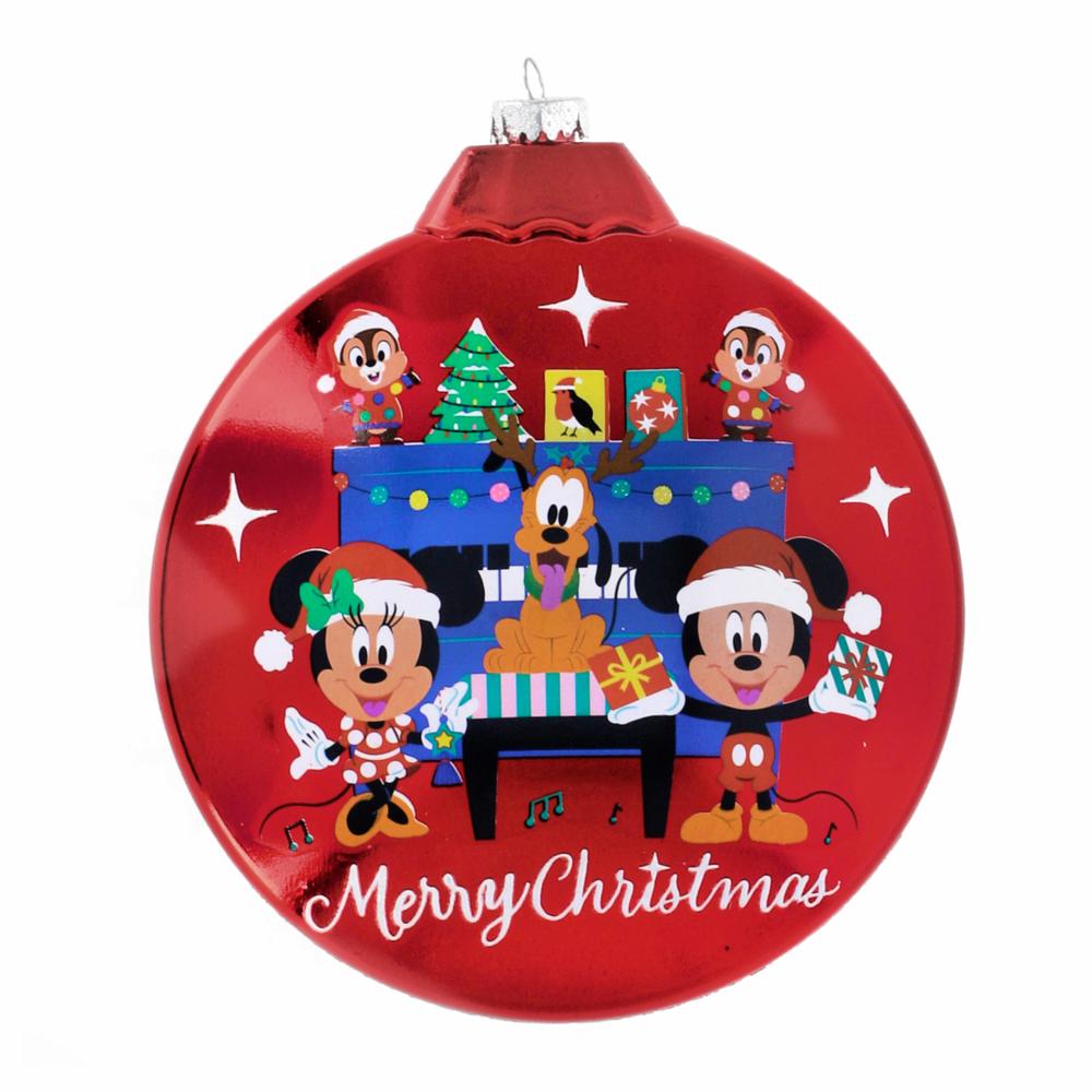 Esfera Navide A Disney Mickey Rojo X X Cm The Home Depot M Xico