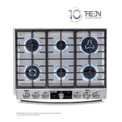 ESTUFA DE PISO A GAS MABE 76 CM INOX DISPLAY GLASS TOUCH The Home