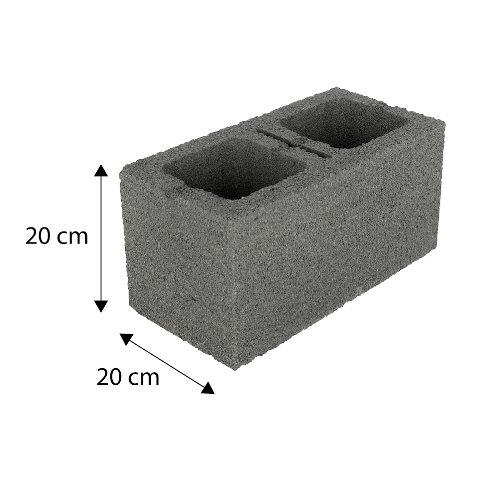 Block Hueco Pulgadas X Cm Hoyos The Home Depot M Xico