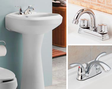 Lavabos y ovalines - Llaves para baños