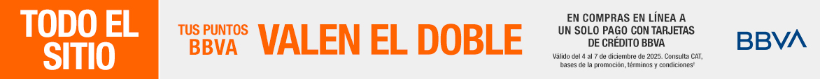Todo el sitio - tus puntos BBVA valen el doble