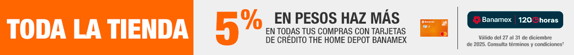 Todo la tienda - 5% en pesos haz más