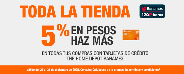 Todo la tienda - 5% en pesos haz más
