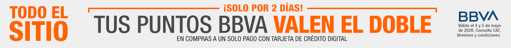 Todo el sitio tus puntos BBVA Valen el doble