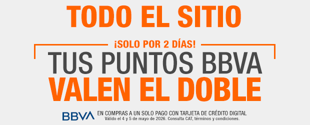Todo el sitio tus puntos BBVA Valen el doble