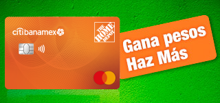 Tarjeta The Home Depot Citibanamex