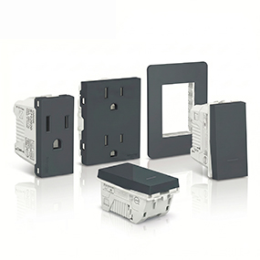 PLACAS E INTERRUPTORES ORION GRAFITO