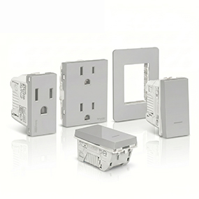 PLACAS E INTERRUPTORES ORION PLATA