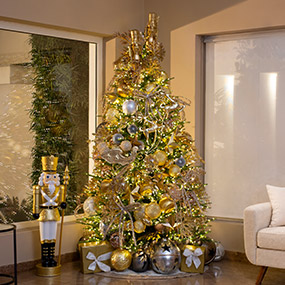 Decoración navideña Golden