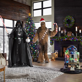 Decoración navideña animada: Star Wars