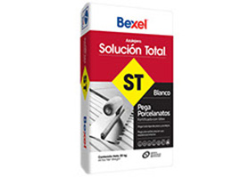 Paquete de adhesivo para porcelanato Bexel Solución Total