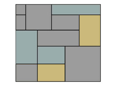 Gráfico de variación de color muy alta de un piso