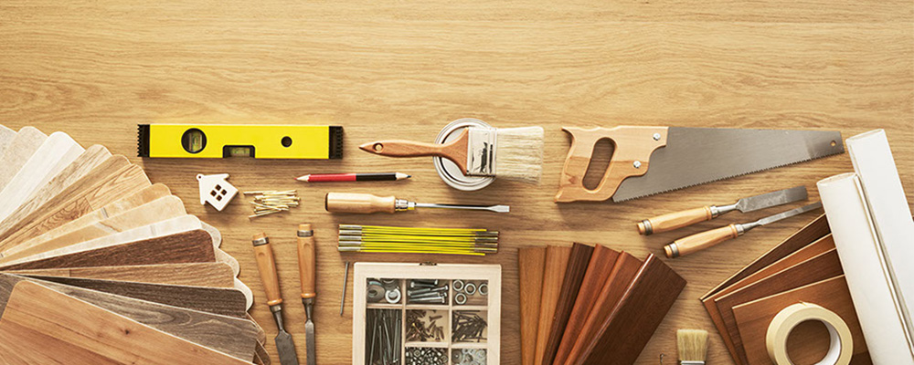 Kit con herramientas básicas para el hogar