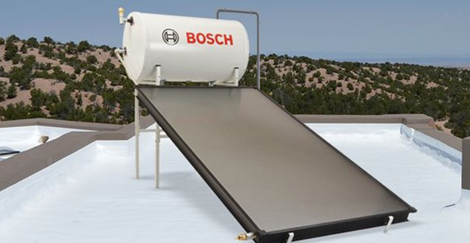 Calentador solar marca Bosh