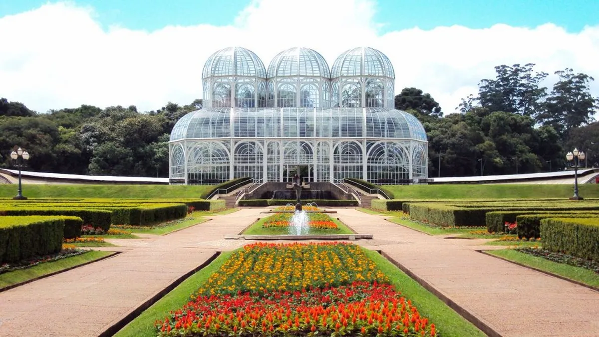 Jardín Botánico de Curitiba – Brasil.