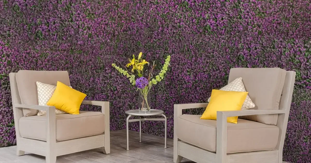 follaje artificial lavanda