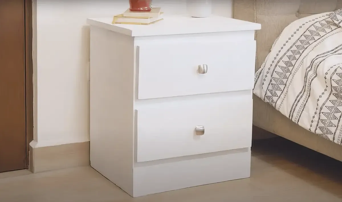 Mueble de color blanco