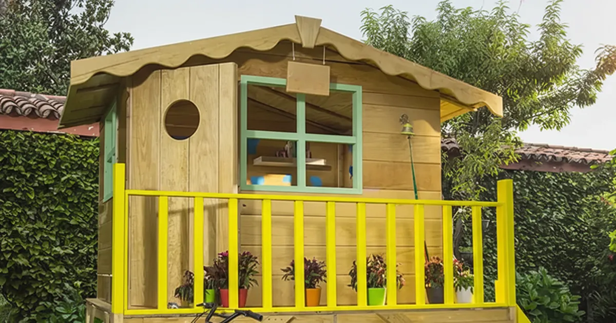 materiales para hacer una casita de madera