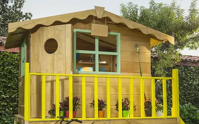 materiales para hacer una casita de madera