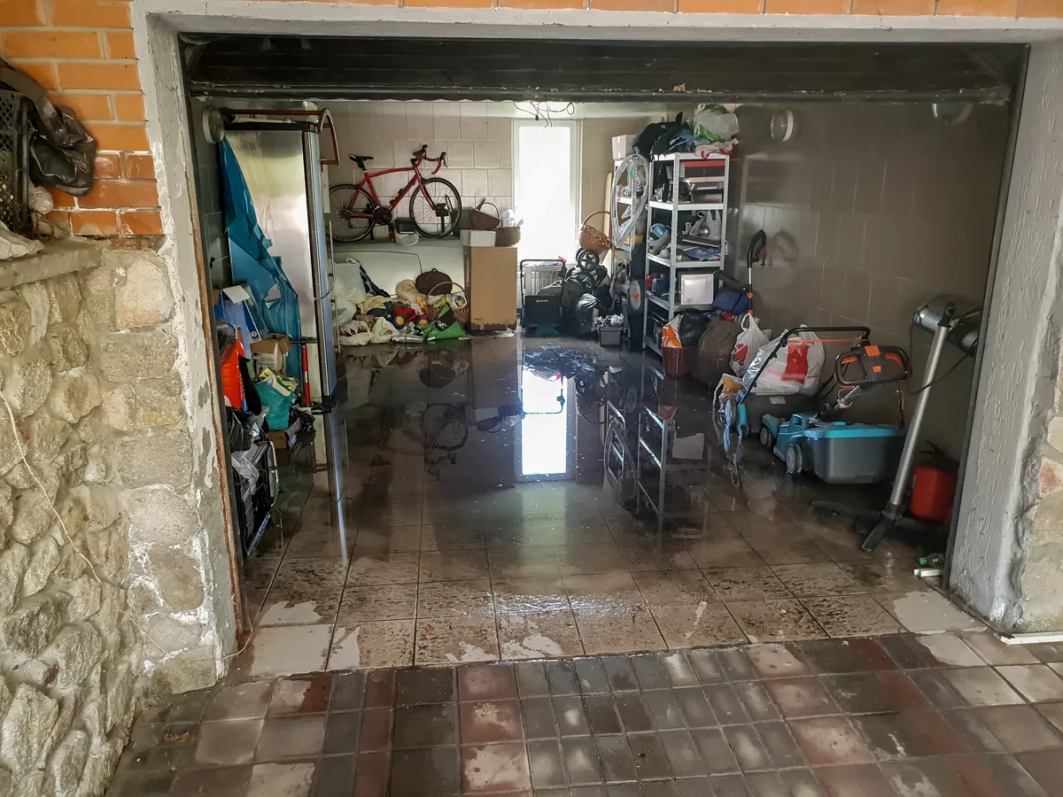 Casa inundada