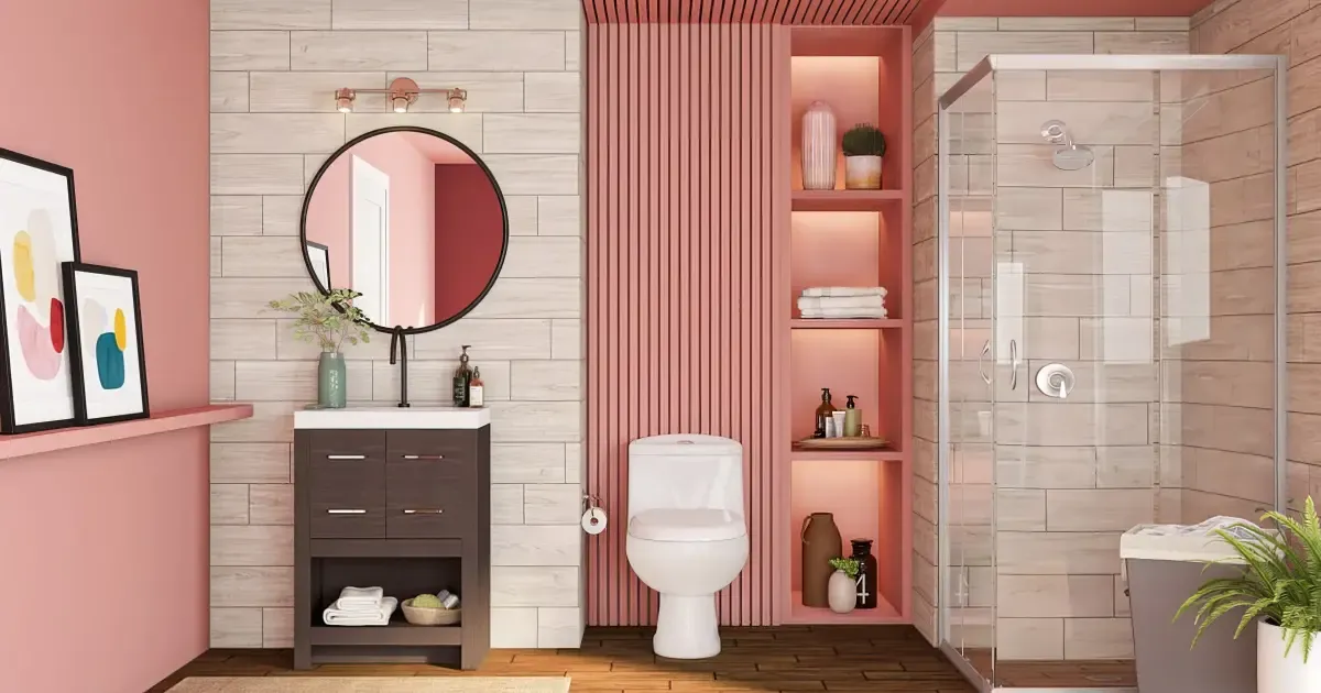 Muro para baño