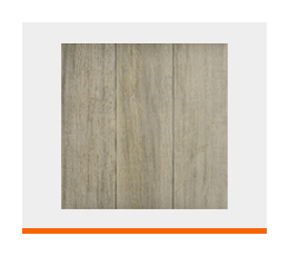 Piso tipo madera con acabados que imita tablones de madera en tono beige/ café claro grisáceo