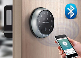 Cerraduras controlables vía Bluetooth