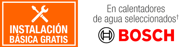 Instalación Básica Gratis - En calentadores de agua seleccionados†