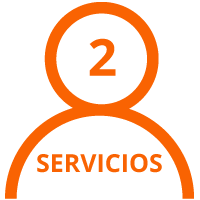 Hasta 2 servicios