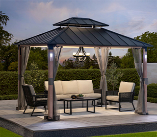 Gazebos y toldos