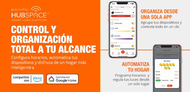 Control y organización total a tu alcance - Configura horarios, automatiza tus dispositivos y disfruta de un hogar más inteligente.