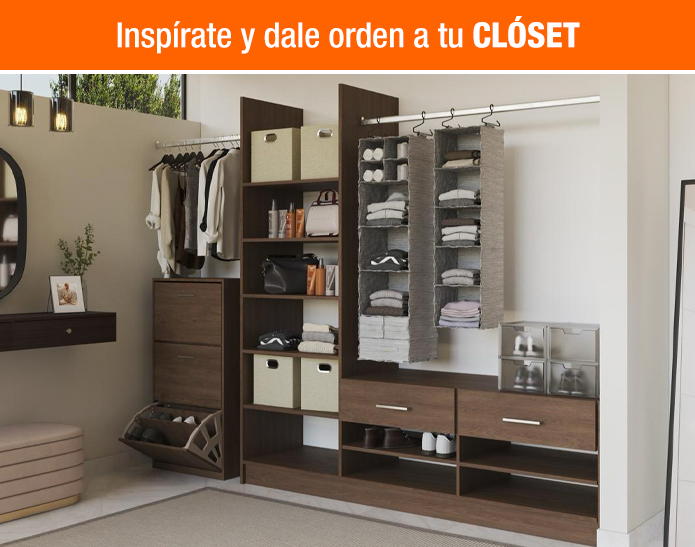 Inspírate y dale orden a tu clóset 