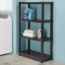 Estantes de plástico