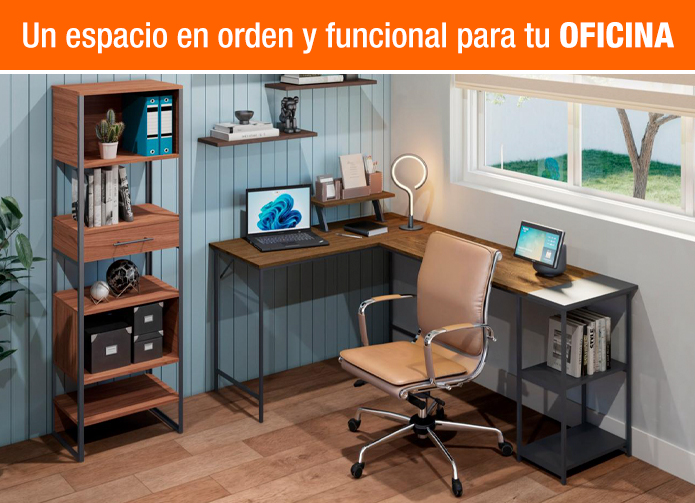 Un espacio en orden y funcional para tu oficina