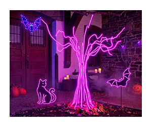 Gatos y murciélagos LED