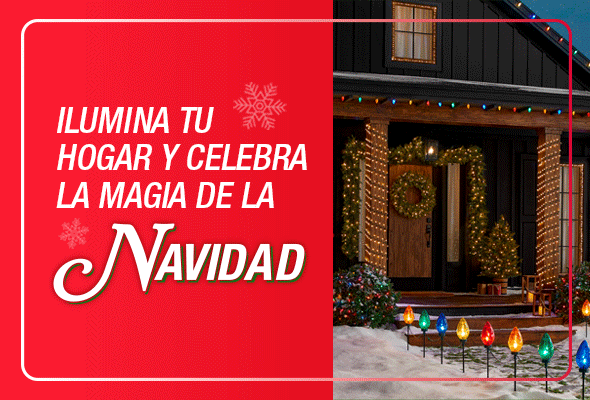 Ilumina tu hogar y celebra la magia de la Navidad