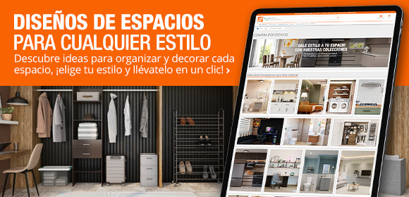 Diseños de espacios para cualquier estilo - Descubre ideas para organizar y decorar cada espacio, ¡elige tu estilo y llévatelo en un clic!
