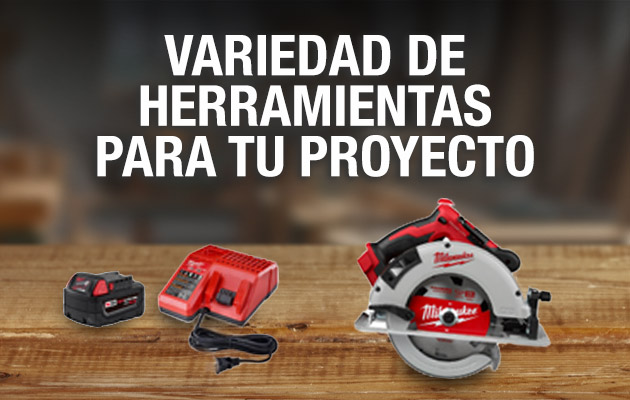 Variedad de herramientas para tu proyecto