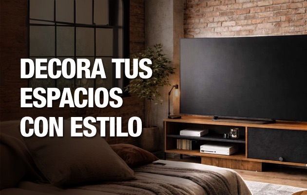 Decora tus espacios con estilo