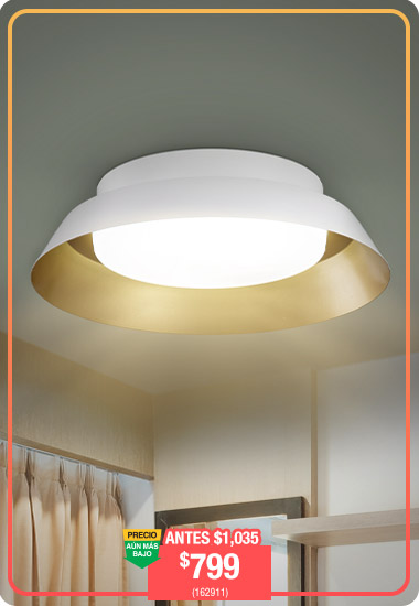 Plafón iluminado led