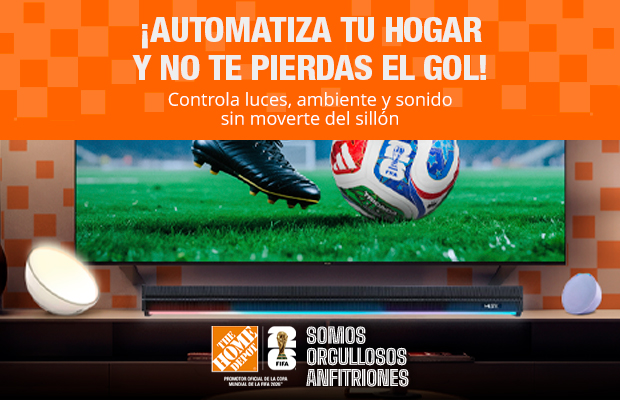 ¡Automatiza tu hogar y no te pierdas el gol! - Controla luces, ambiente y sonido sin moverte del sillón