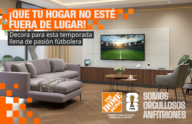 Que tu hogar no esté fuera de lugar - Decora para esta temporada llena de pasión fútbolera
