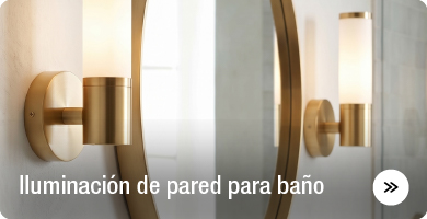 Iluminación de pared para baño