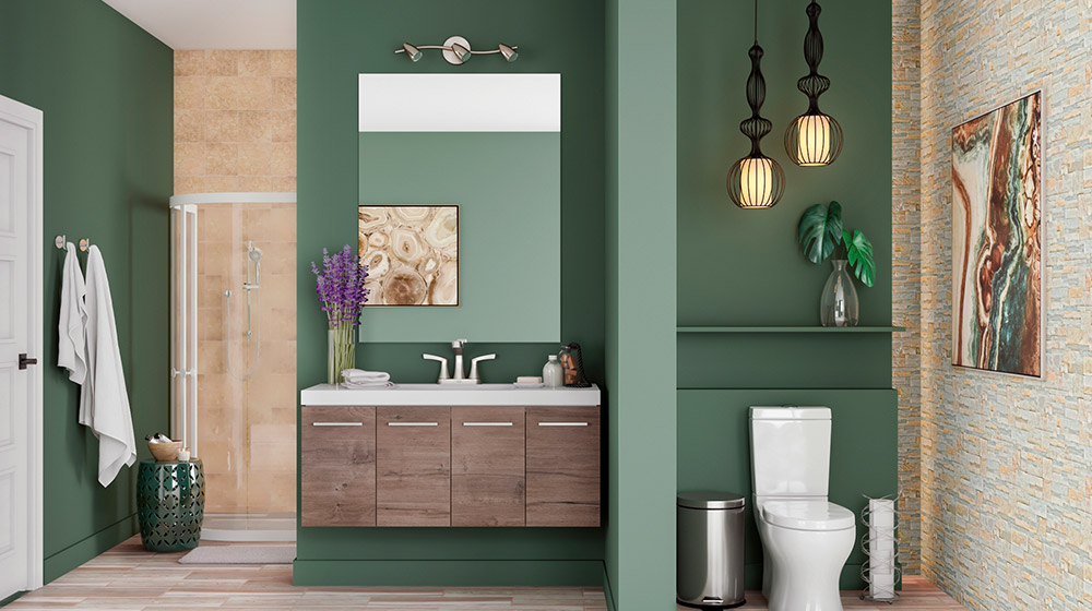 Escogiendo lavabos modernos para baños pequeños – The Home Depot Blog