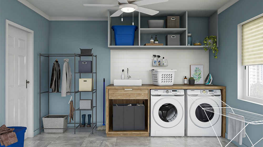 Enlace salchicha Arriesgado Ideas de lavanderías pequeñas y grandes | The Home Depot México