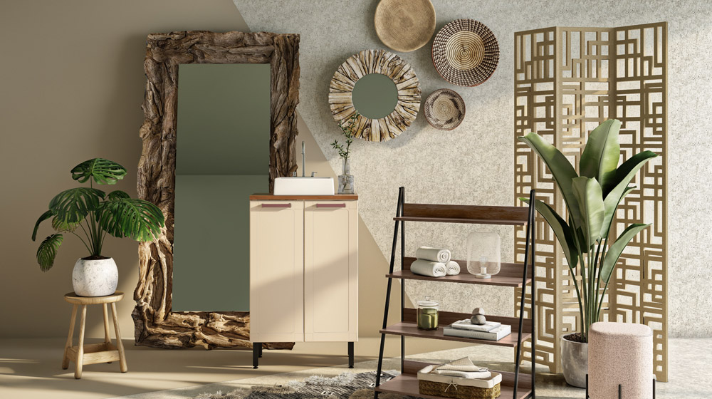 Bonitos decorativos espejos de madera para baños  Muebles de baño, Salas  de baño rústicas, Baños de lujo