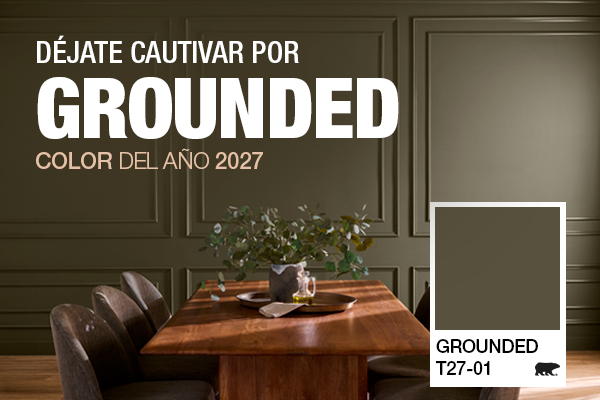 Dejate cautivar por GROUNDED color del año 2027